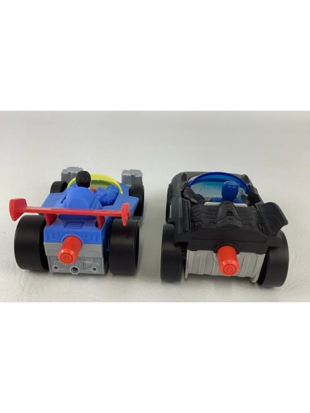 Fisher Price Imaginext DC Super Friends Metal Force Batmobile Superman Batman